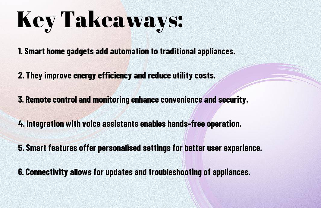 enhancing traditional appliances with smart home gadgets fos SMART HOME