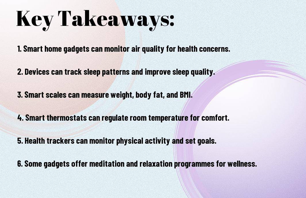 smart home gadgets for personal health and wellness saa SMART HOME